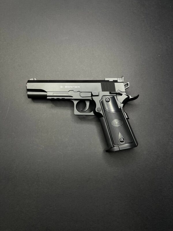 Пневматичний пістолет Borner 1911 Plastic — CO₂, 4,5 мм